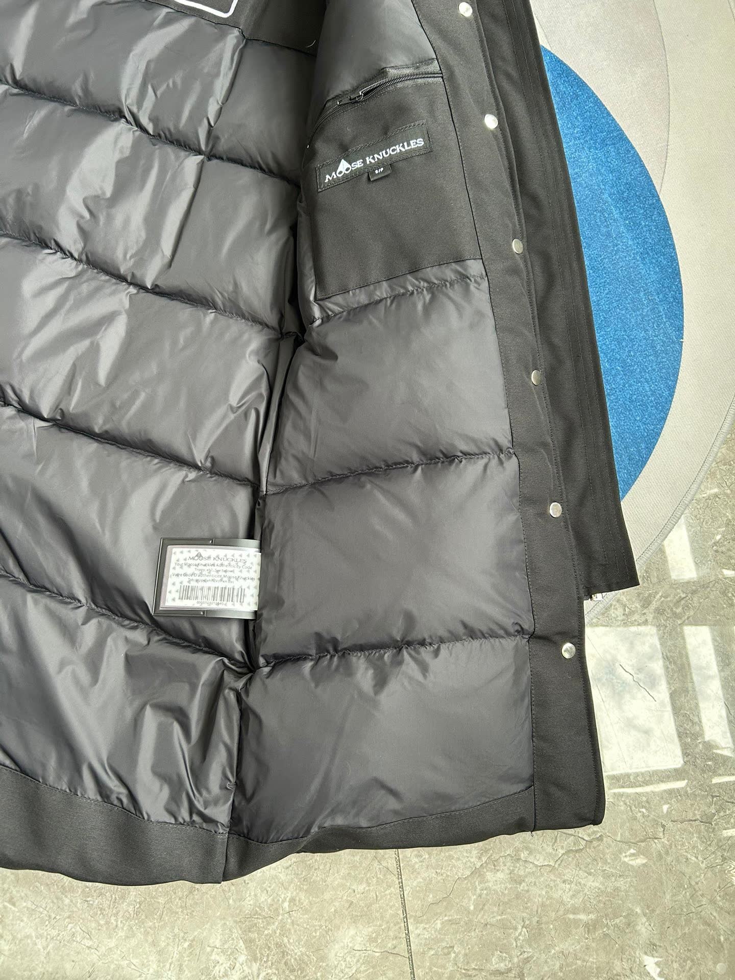 Moose Knuckles Hooded Long Down Parka